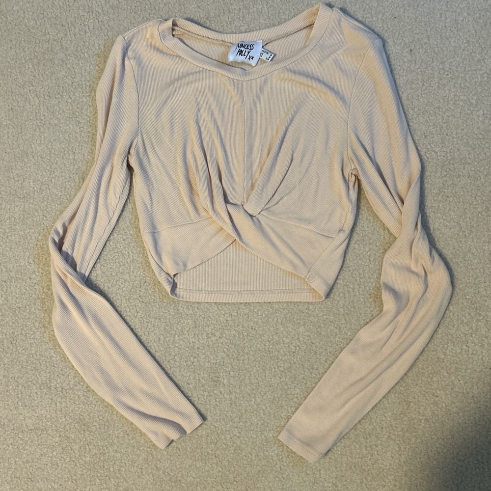 CREAM PRINCESS POLLY TOP!! - Picture 2 of 3